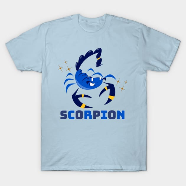 scorpion bleu style best seller T-Shirt by Medregxl